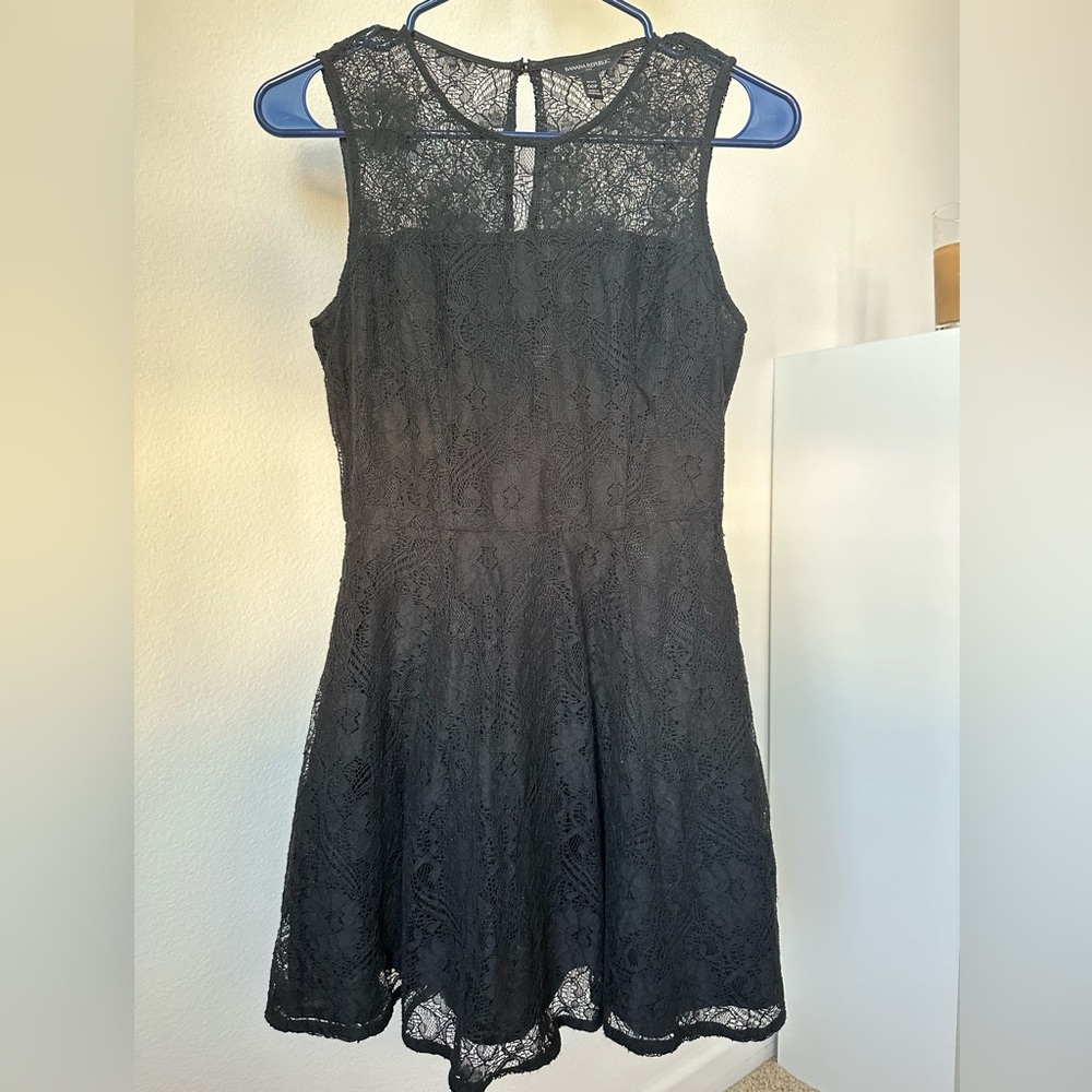 banana republic little black dress